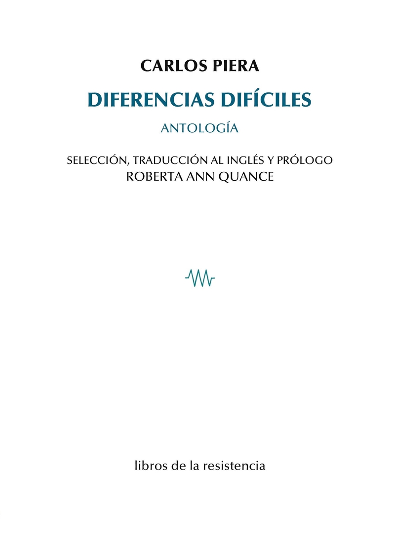 Diferencias difíciles: portada