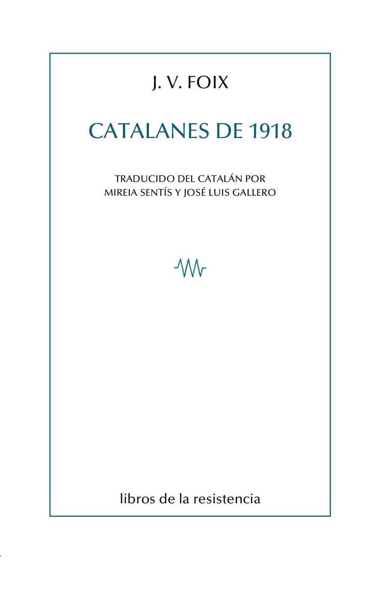 Catalanes de 1918: portada