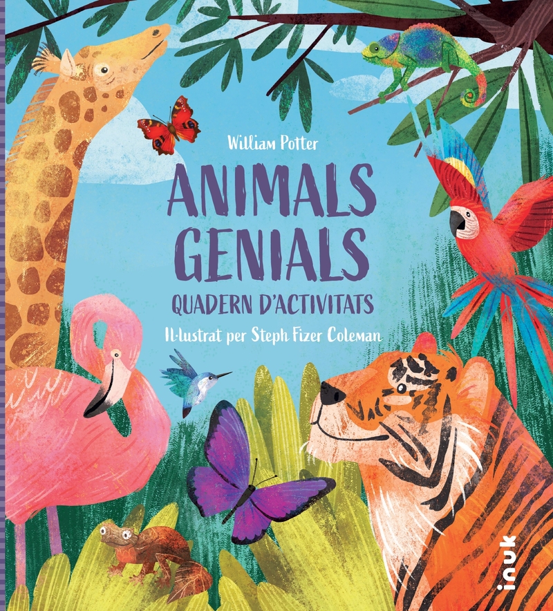 ANIMALS GENIALS. QUADERN D'ACTIVITATS: portada