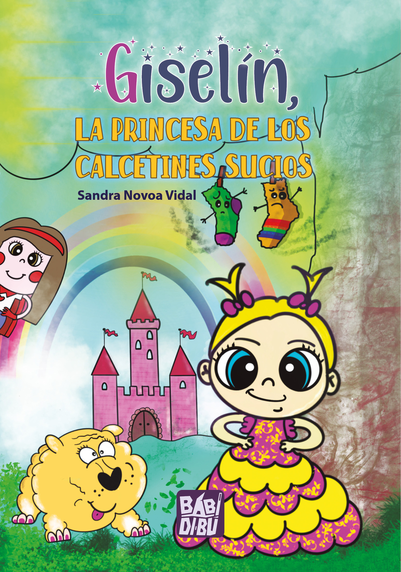 Giselin, la princesa de los calcetines sucios: portada