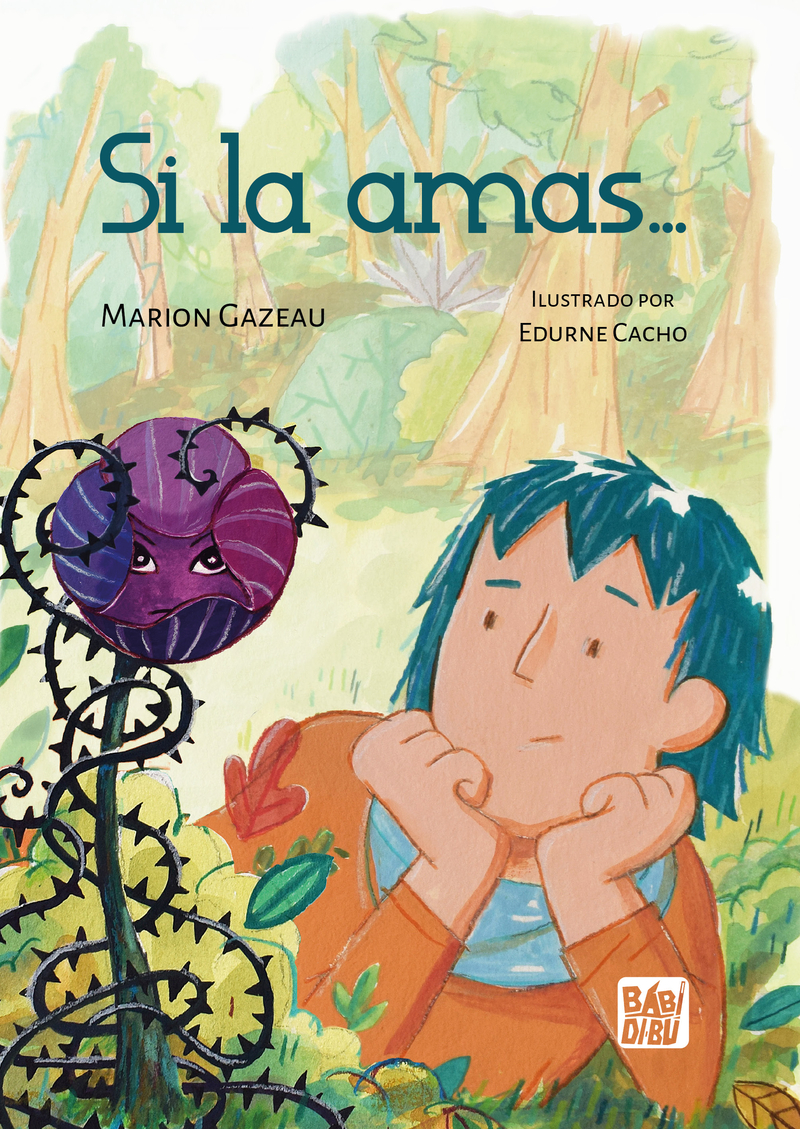 Si la amas...: portada