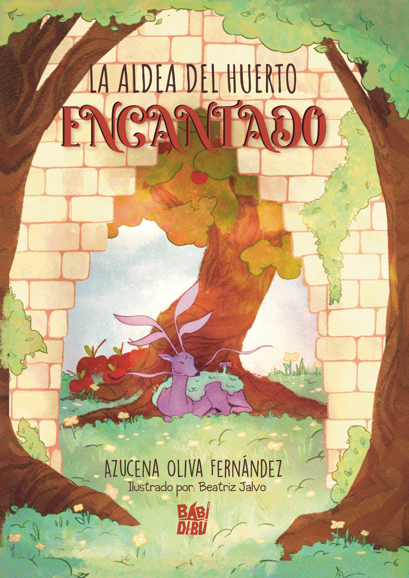 La aldea del huerto encantado: portada