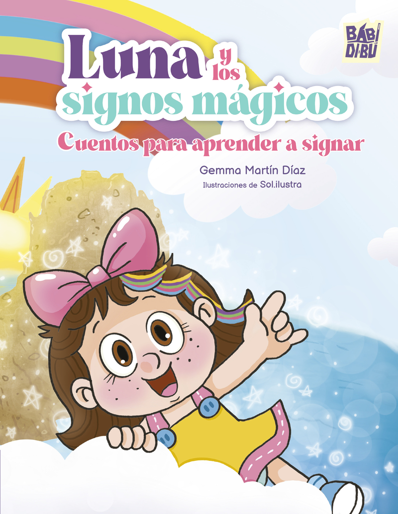 Luna y los signos mágicos: portada