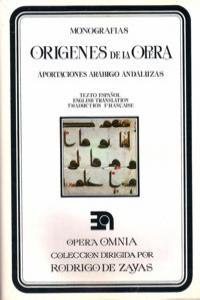 ORIGENES DE LA OPERA: portada