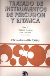 TRATADO INSTRUMENTOS DE PERCUSION Y RITMICA - CURSO 1º: portada