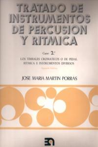 TRATADO INSTRUMENTOS DE PERCUSION Y RITMICA - CURSO 2º: portada