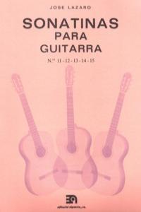 SONATINAS PARA GUITARRA NUMS. 11 A 15: portada