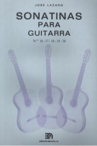 SONATINAS PARA GUITARRA NUMS. 16 A 20: portada