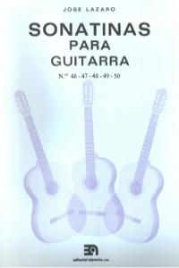 SONATINAS PARA GUITARRA NUMS. 46 A 50: portada