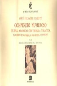 COMPENDIO NUMEROSO DE CIFRAS ARMONICAS PARA ARPA VOL. II: portada