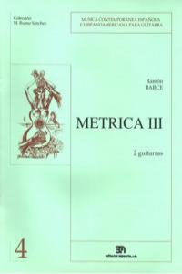 METRICA III (COLEC. M. RUANO): portada