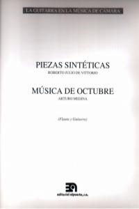 PIEZAS SINTETICAS - MUSICA DE OCTUBRE: portada