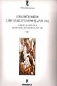 ESTUDIO HISTORICO-CRITICO I ARPA EN EL S.XVIII ESPAÑOL: portada