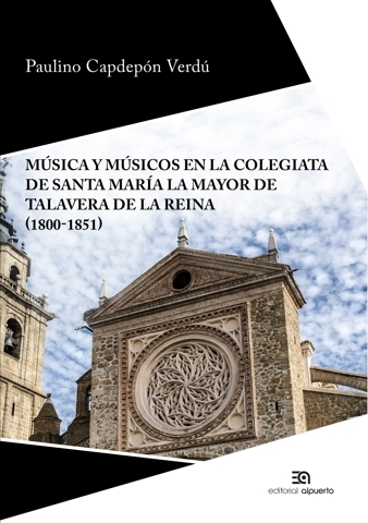 Música y músicos en la colegiata de Santa María la Mayor: portada