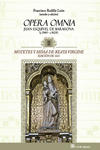 Motetes y Missa de Beata Virgine. Juan Esquivel de Barahona: portada