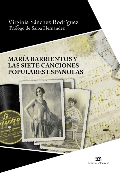 María Barrientos y las Siete canciones populares españolas: portada