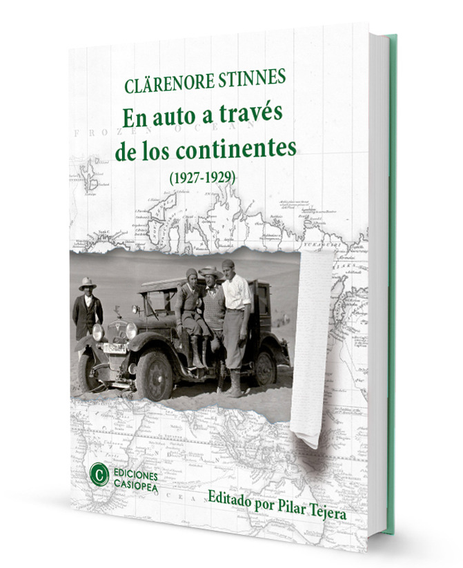 En auto a través de los continentes: portada