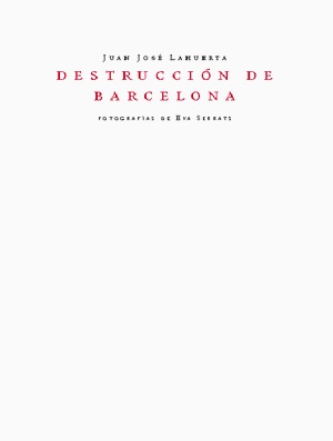 DESTRUCCIN DE BARCELONA: portada