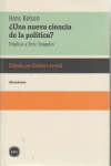 UNA NUEVA CIENCIA DE LA POLITICA?: portada