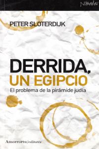 DERRIDA, UN EGIPCIO: portada