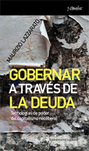 GOBERNAR A TRAVS DE LA DEUDA: portada