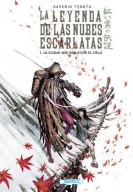 LA LEYENDA DE LAS NUBES ESCARLATAS: portada