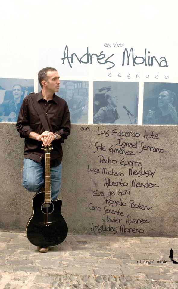 Desnudo: Andrés Molina en vivo: portada