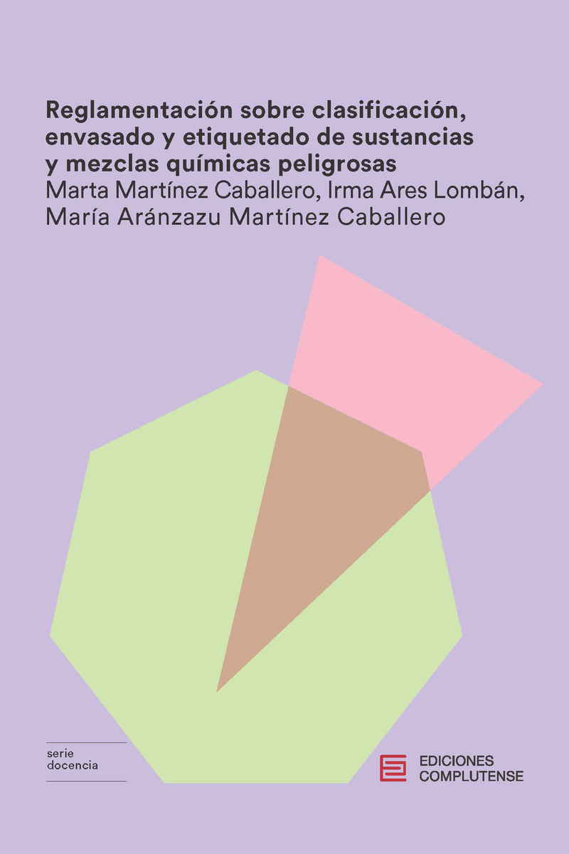 Reglamentación sobre clasificación, envasado y etiquetado de: portada