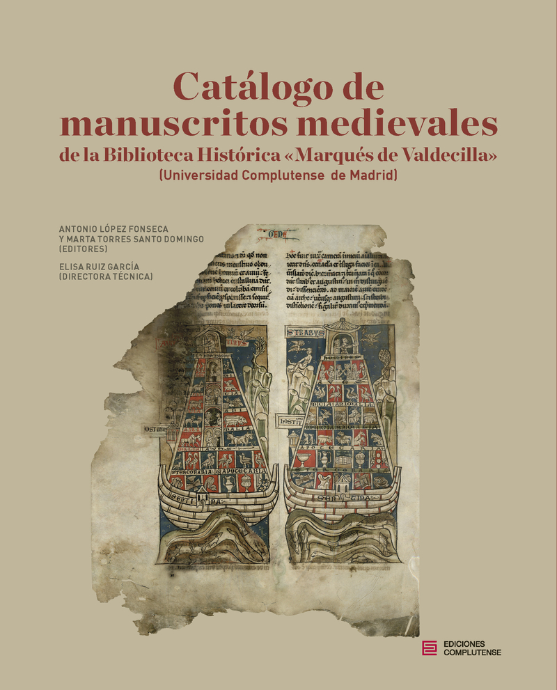 Catlogo de manuscritos medievales: portada