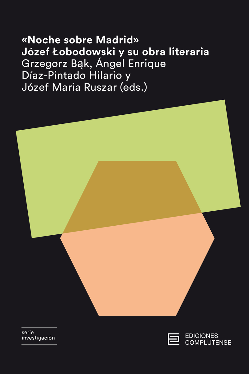 Noche sobre Madrid. : portada
