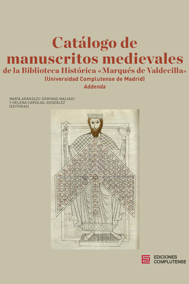 Catálogo de Manuscritos medievales: portada