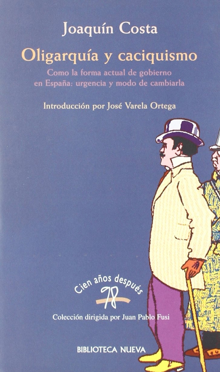 OLIGARQUÍA Y CACIQUISMO: portada