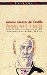 DISCURSO SOBRE LA NACIN, A. CNOVAS DEL CASTILLO: portada