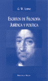 ESCRITOS FILOSOFIA JURIDICA Y P - LEIBNIZ, G.W.: portada