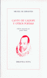 CANTO DE CALIOPE...-CERVANTES: portada