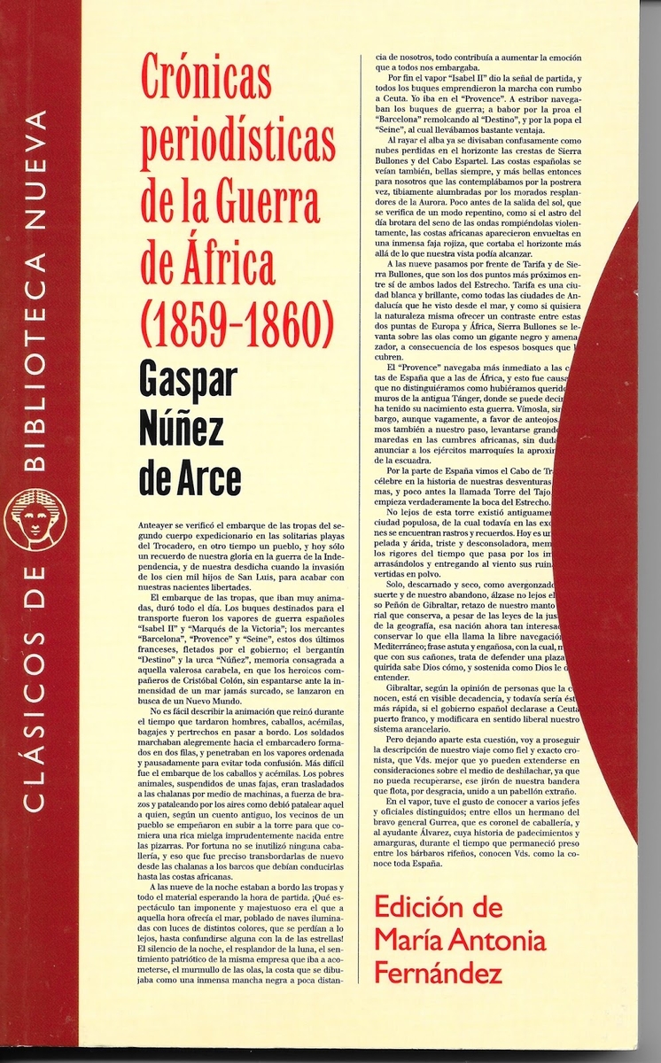 CRÓNICAS PERIODÍSTICAS: portada