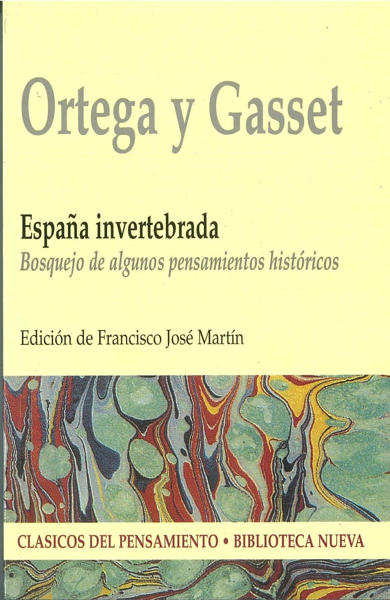 ESPAÑA INVERTEBRADA: portada
