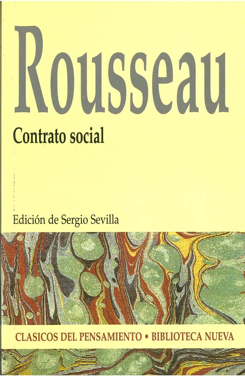 CONTRATO SOCIAL: portada