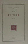 FAULES, VOL. II: portada
