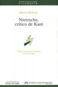 NIETZSCHE CRITICO DE KANT: portada