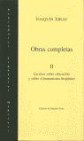 OBRAS COMPLETAS XIRAU II: portada