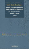BREVE HISTORIA FEMINISTA DE LA LITERATURA ESPAÑOLA 6: portada
