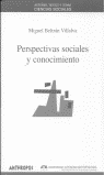 PERSPECTIVAS SOCIALES Y CONOCIMIENTO: portada