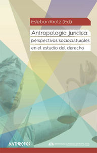 ANTROPOLOGÍA JURÍDICA: portada