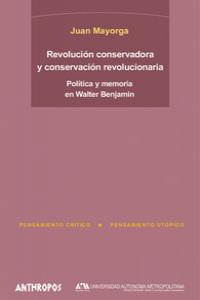 REVOLUCIN CONSERVADORA Y CONSERVACIN REVOLUCIONARIA: portada