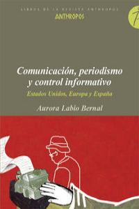 COMUNICACION PERIODISMO Y CONTROL INFORMATIVO: portada