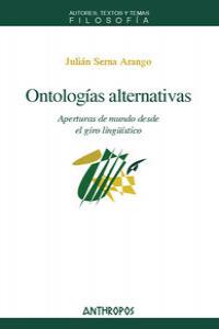 ONTOLOGIAS ALTERNATIVAS: portada