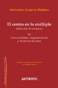 CENTRO EN LO MULTIPLE,EL III: portada