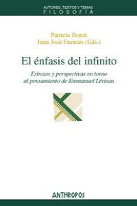 ENFASIS DEL INFINITO,EL: portada