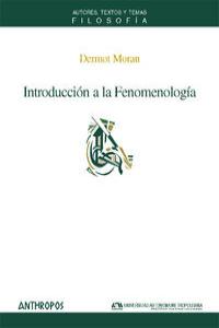 INTRODUCCION A LA FENOMENOLOGIA: portada